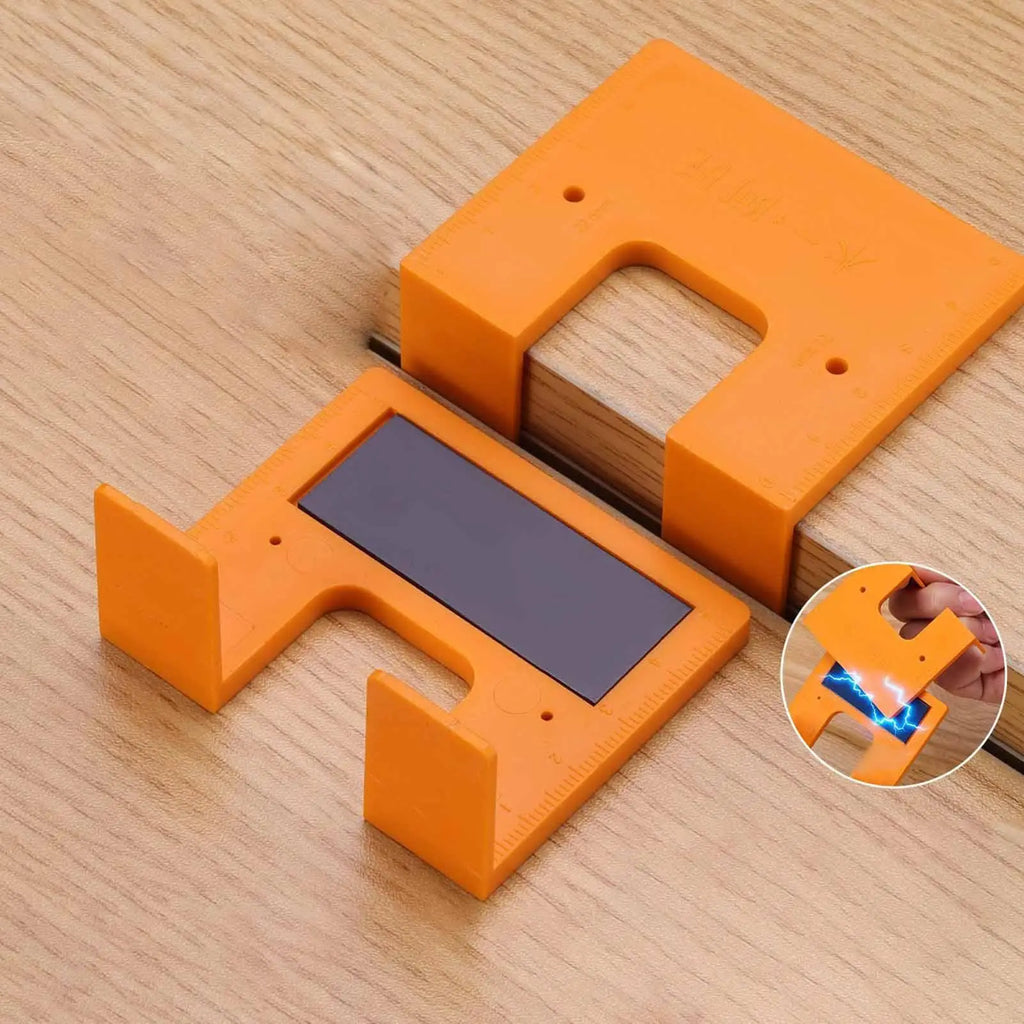 Magnetic Hinge Installation Jig – Cabinet Door Positioning Tool Hinge Installation Jig Babs