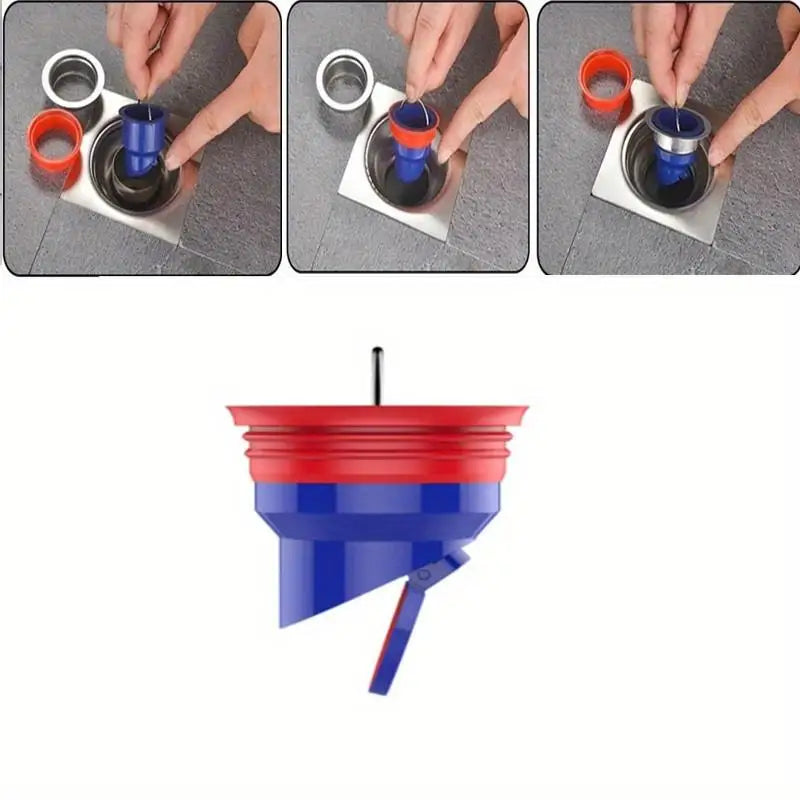 Plastic Floor Drain Strainer Filter – Anti-Odor Sink Trap Plug Drain Strainer Filter Babs
