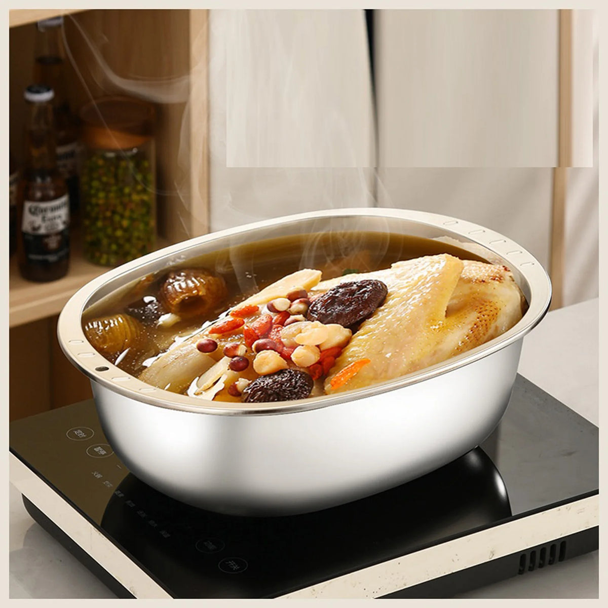 Stainless Steel Mixing Bowl – Heavy Duty, Dishwasher Safe Stainless Steel Mixing Bowl Babs