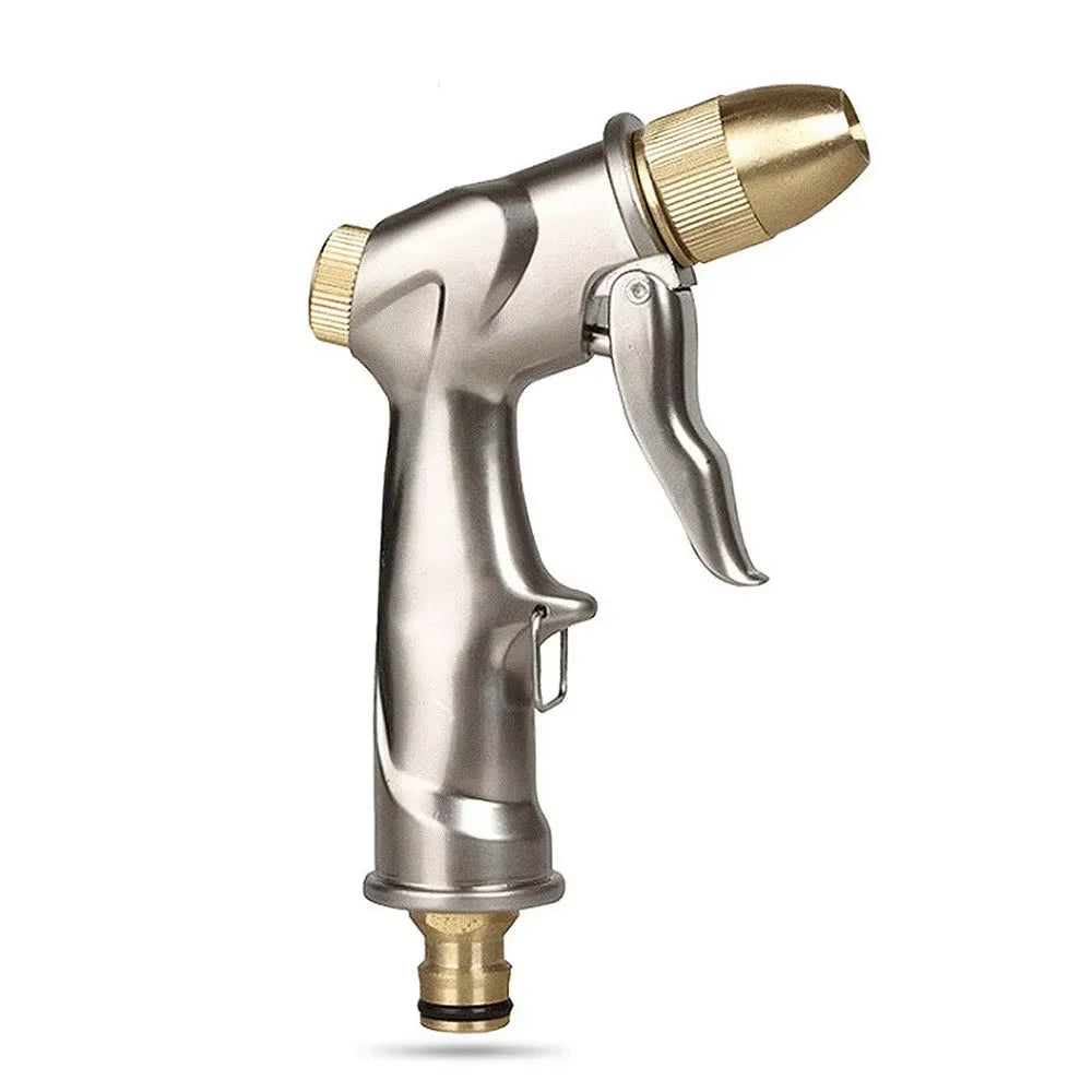 High Pressure Metal Garden Hose Spray Gun – Lawn & Car Wash Garden Hose Spray Gun Babs