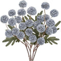 Artificial Silk Chrysanthemum Flowers – Bouquets & Home Décor Artificial Silk Flowers Babs Blue 1 pc