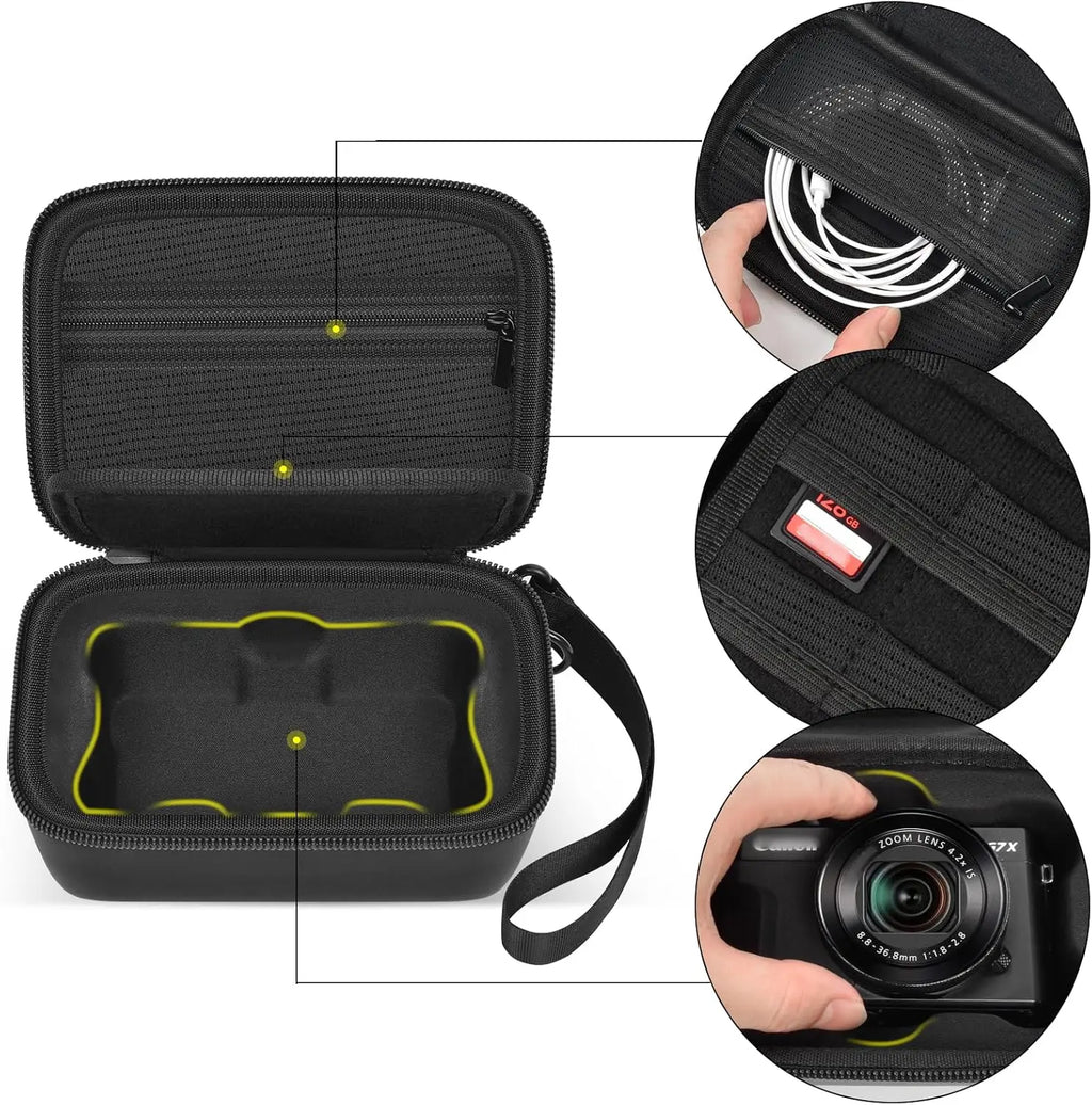 Hard Camera Case for Canon PowerShot G7X Mark II III SX740 SX720 Camera Storage Case Babs
