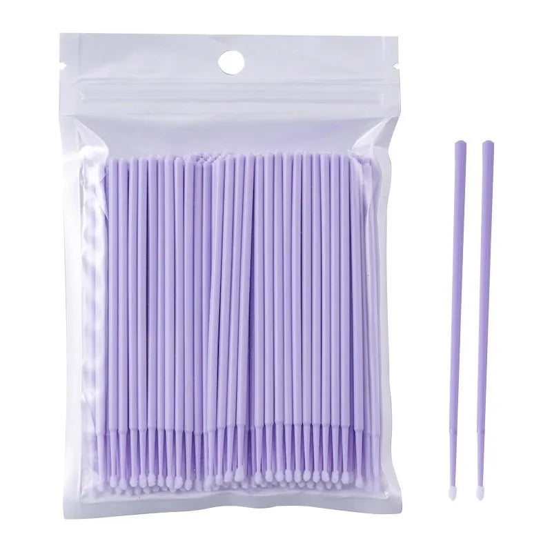 Micro Cotton Swabs Disposable Lash & Makeup Cleaning Brush Makeup Cleaning Swabs Babs