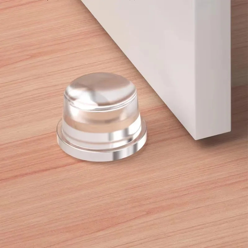 Transparent Silicone Door Stopper Wall Protector Bumper Pad Door Stopper Bumper Babs