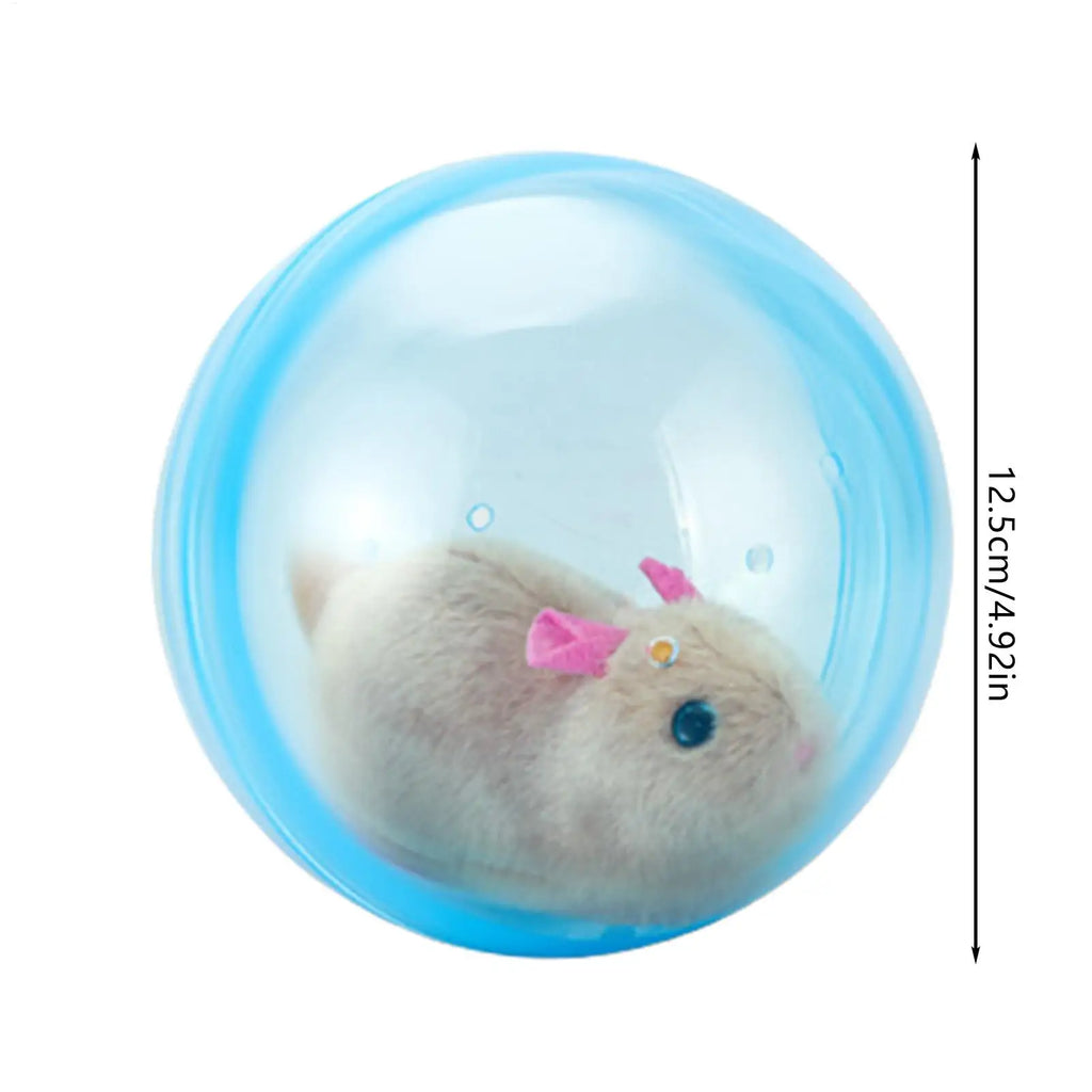 Electric Rolling Ball Pet Toy – 360° Interactive Transparent Ball Interactive Pet Toy Babs