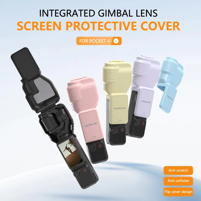 Pocket 4 Gimbal Lens Screen Protective Cover – All-in-One Camera Protective Case Babs