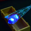 24 LED Glowing Simulation Rose Flowers for Parties & Events LED Party Flowers Babs blue