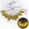 Pine Cone String Lights 1.6M 10 LED Christmas Fairy Lights Christmas String Lights Babs Gold