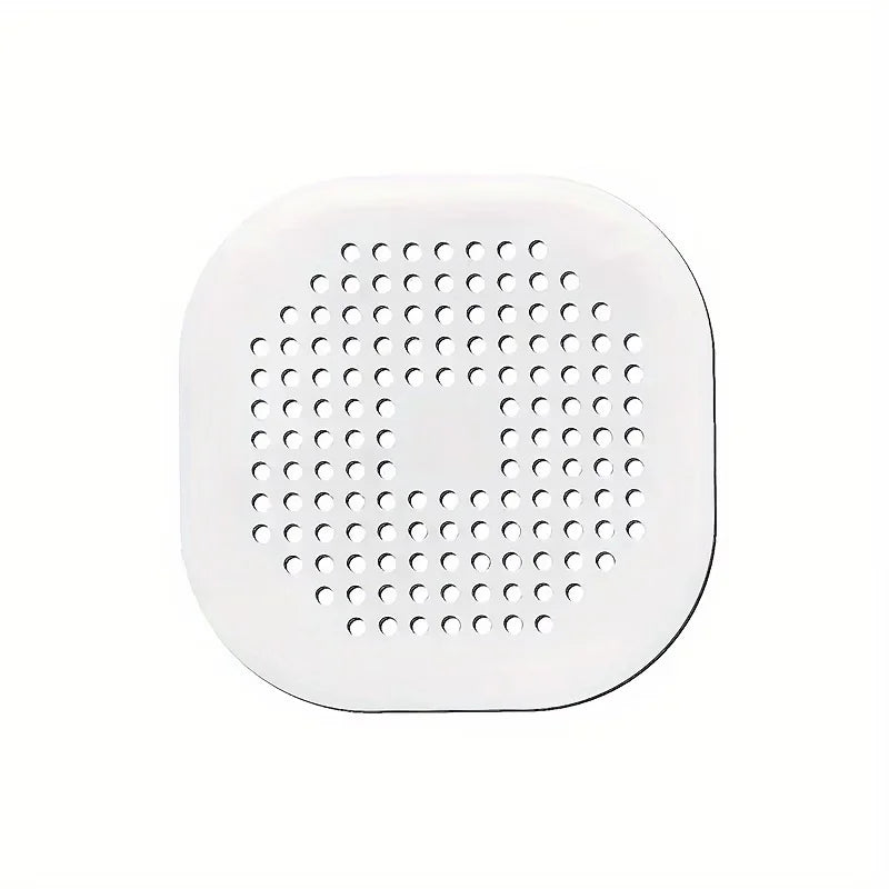 Sink & Bathtub Drain Cover – Anti-Clog Debris Catcher Filter Drain Cover Filter Babs WHITE