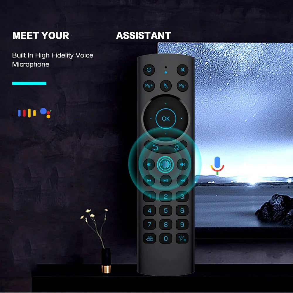 KEBIDUMEI G20S Pro Air Mouse Wireless Smart Remote with Voice Wireless Air Mouse Remote Babs