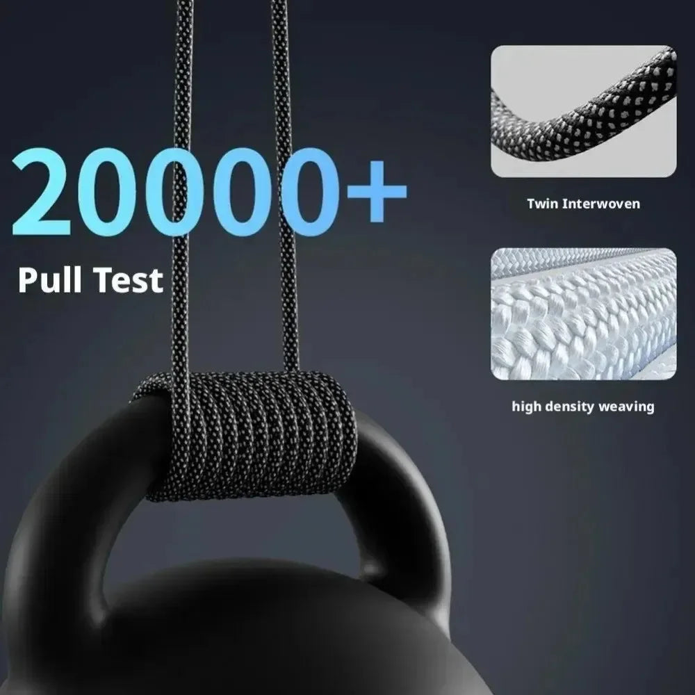 KEBIDUMEI 65W Magnetic USB-C Fast Charging Cable 1M Braided USB Charging Cable Babs