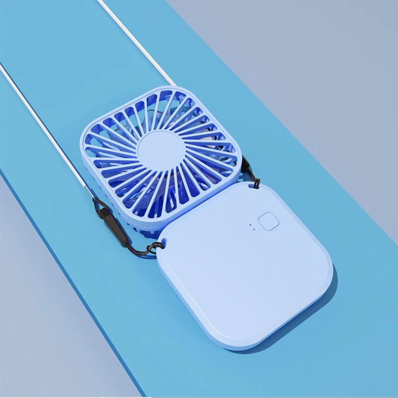 Mini Foldable Neck Fan – Portable 3-Speed Handheld Desk Fan Portable Neck Fan Babs