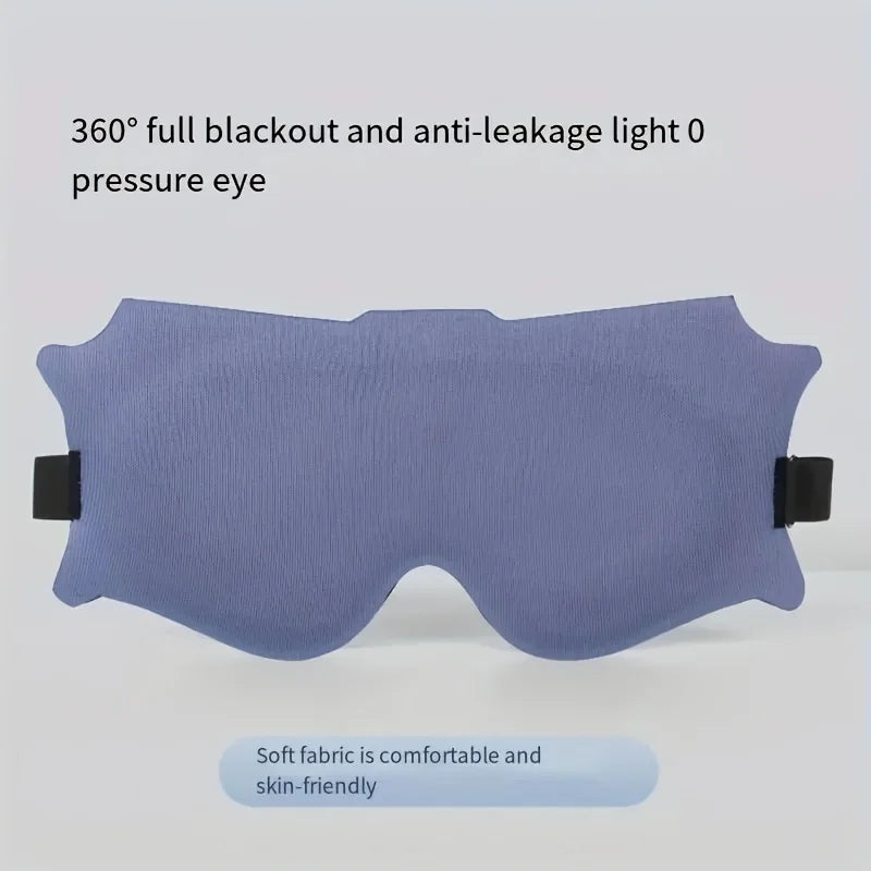 FUBEICHLY 3D Blackout Sleep Eye Mask – Adjustable Contoured Sleep Eye Mask Babs