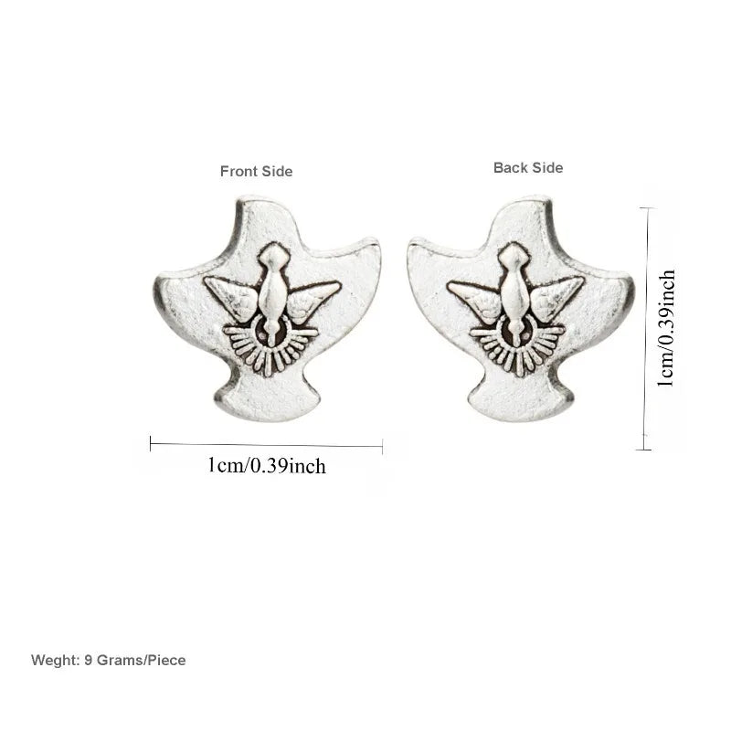 50Pcs Holy Spirit Dove Spacer Beads – DIY Rosary Jewelry Making Jewelry Making Beads Babs