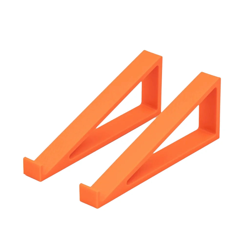 Portable Keyboard Riser Stand – Elevated Angle, 1 Pair Keyboard Riser Stand Babs Orange