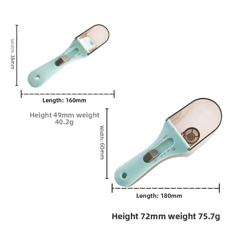 Adjustable Measuring Spoon Set – Plastic Baking Kitchen Tool Measuring Spoon Set Babs