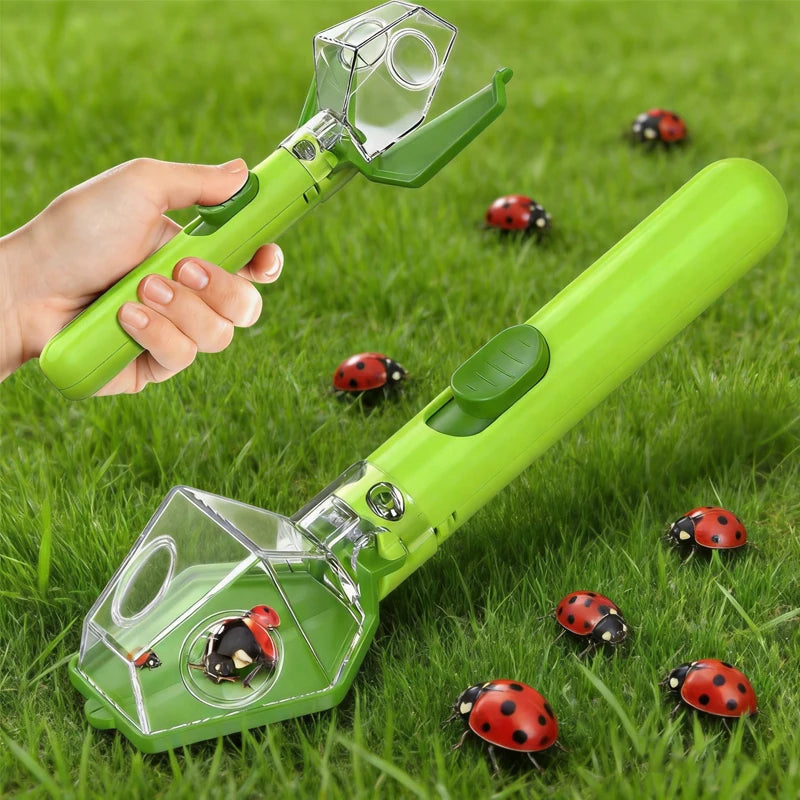 Kids Bug Catcher with 6X Magnifier – Portable Insect Observer Box Kids Bug Catcher Babs