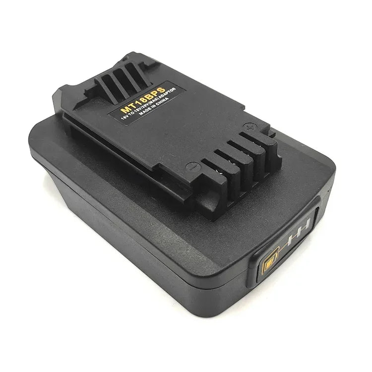 Makita 18V Battery Adapter MT18BPS – Black+Decker/Porter Cable/Stanley Battery Adapter Babs MT18BPS