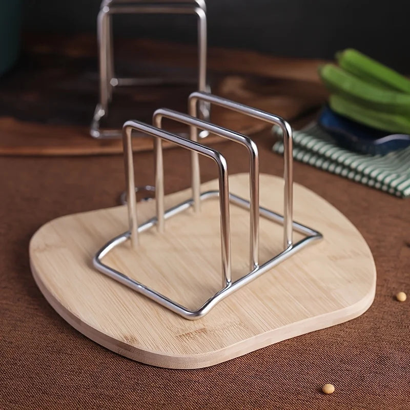 Stainless Steel Lid & Cutting Board Kitchen Organizer Rack Kitchen Organizer Rack Babs
