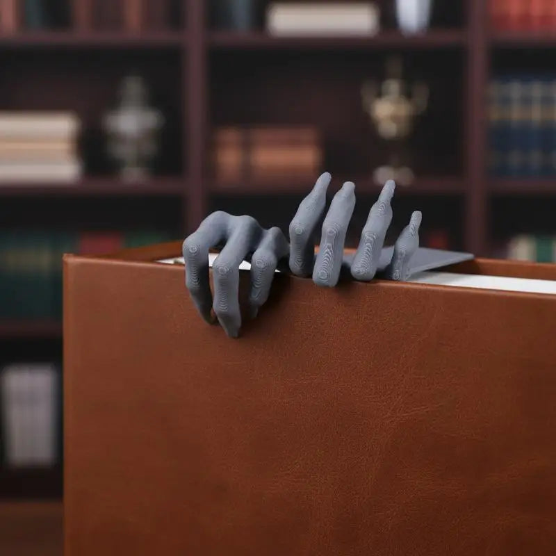 2Pcs 3D Printed Horror Bookmarks – Creative PLA Page Markers 3D Printed Bookmark Babs