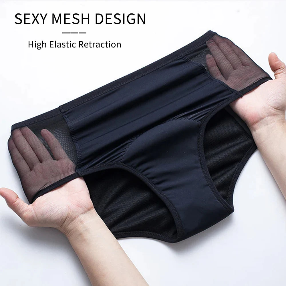 2-Pack High Waist Period Panties – Heavy Flow, Plus Size Period Panties Babs