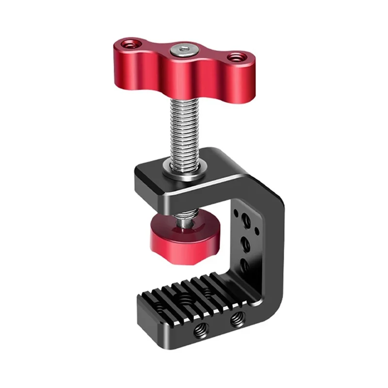 Adjustable Aluminum Alloy C Clamp for DSLR Camera & Hot Shoe Camera Mount Clamp Babs