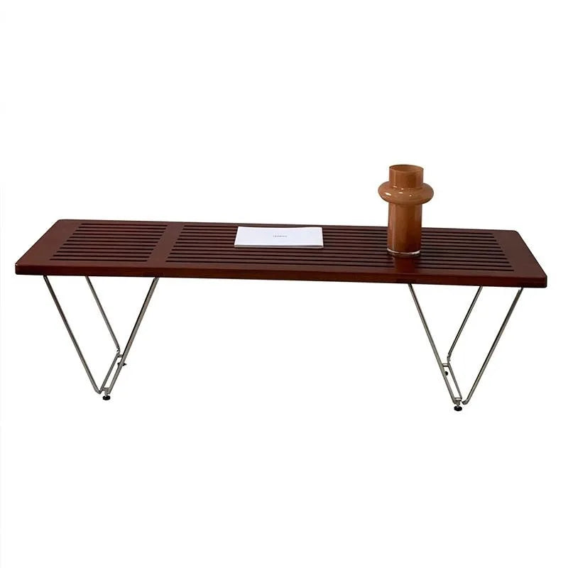 Nordic Pine Wood Bench – Modern Hallway & Living Room Stool Wooden Hallway Bench Babs