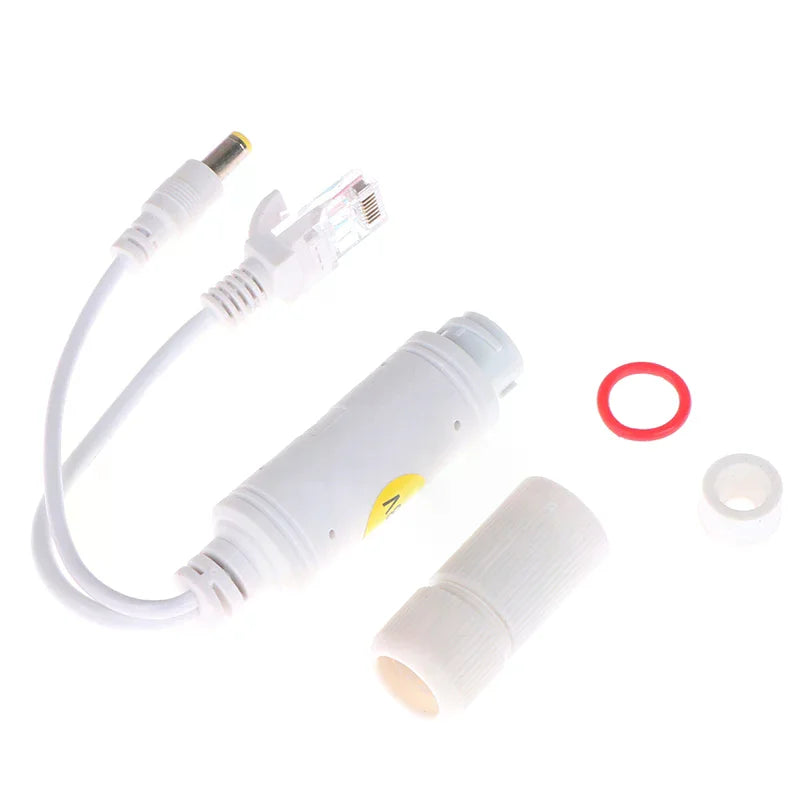 POE Splitter 48V to 12V Waterproof IP Camera Power Adapter 4-Pack POE Splitter Adapter Babs