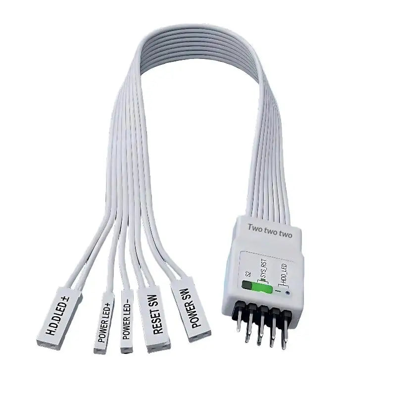 9-Pin F-Panel Motherboard Front Panel Cable | 20/30/50cm Motherboard Adapter Cable Babs