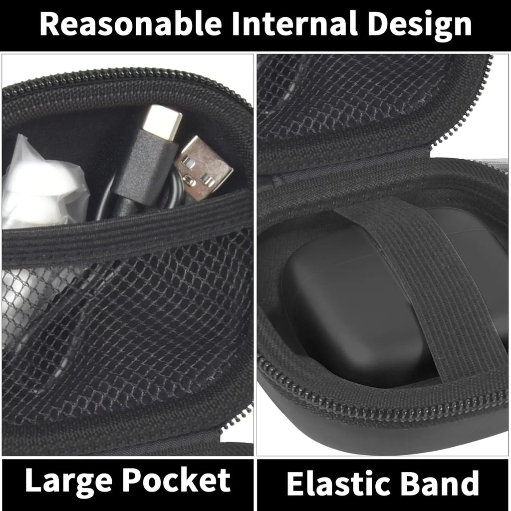 Earbuds Case for TAGRY X08 & Btootos Headphones – Hard Shell Earbuds Carrying Case Babs