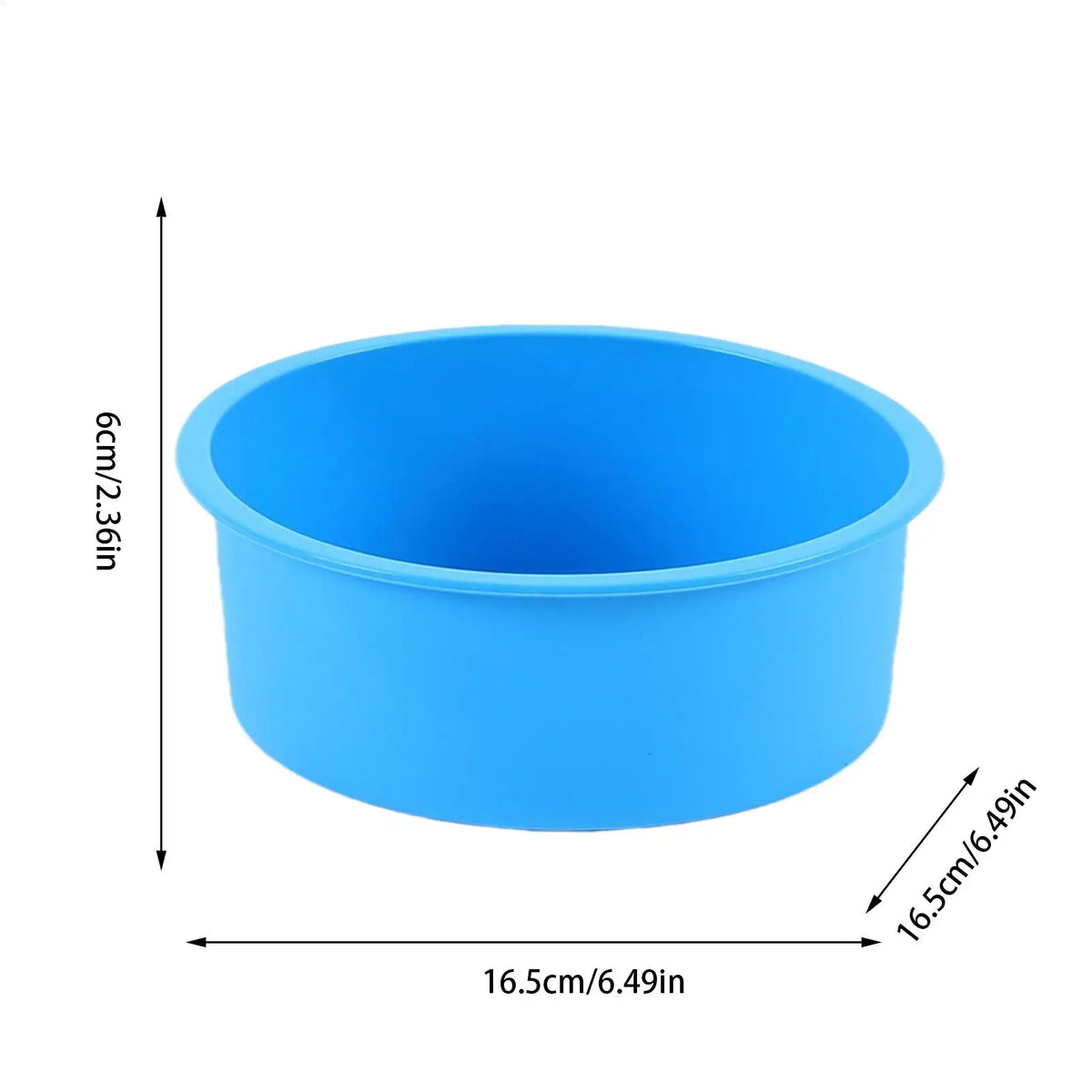 Round Silicone Cake Mold – 4 & 6 Inch Mousse Baking Pan Silicone Cake Mold Babs