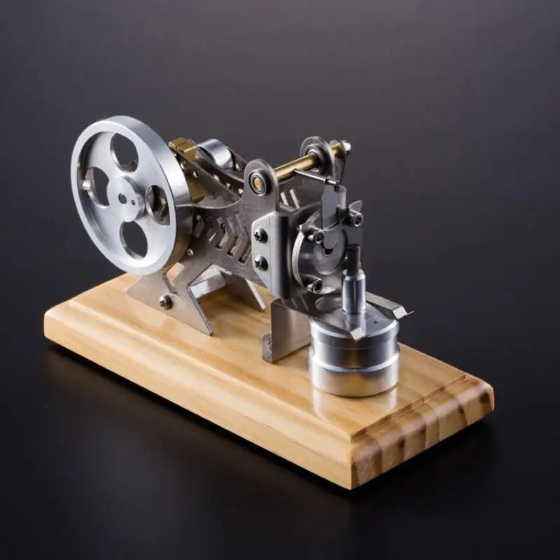 Stirling Engine Model – Hot Air Science Experiment Desktop Ornament Educational Engine Model Babs