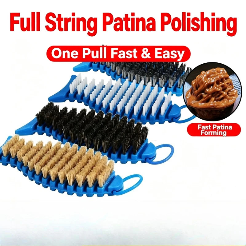 Foldable Fish Bead Polishing Brush – Boar & Nano Bristle Bead Polishing Brush Babs