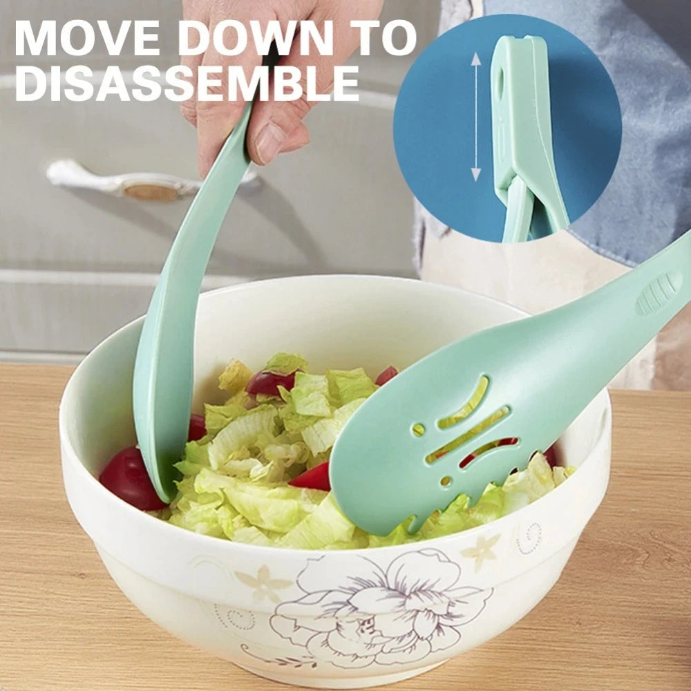 3-in-1 Detachable Food Tongs | Heat Resistant Kitchen Clip Kitchen Food Tongs Babs