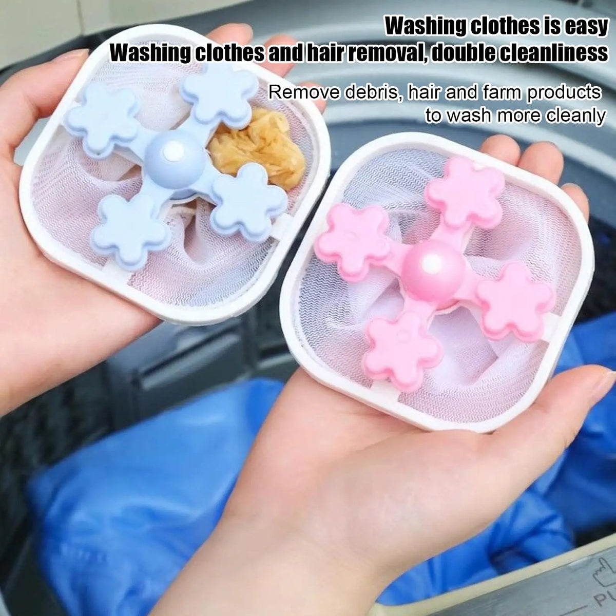 Reusable Washing Machine Lint & Pet Hair Catcher Filter Laundry Lint Catcher Babs