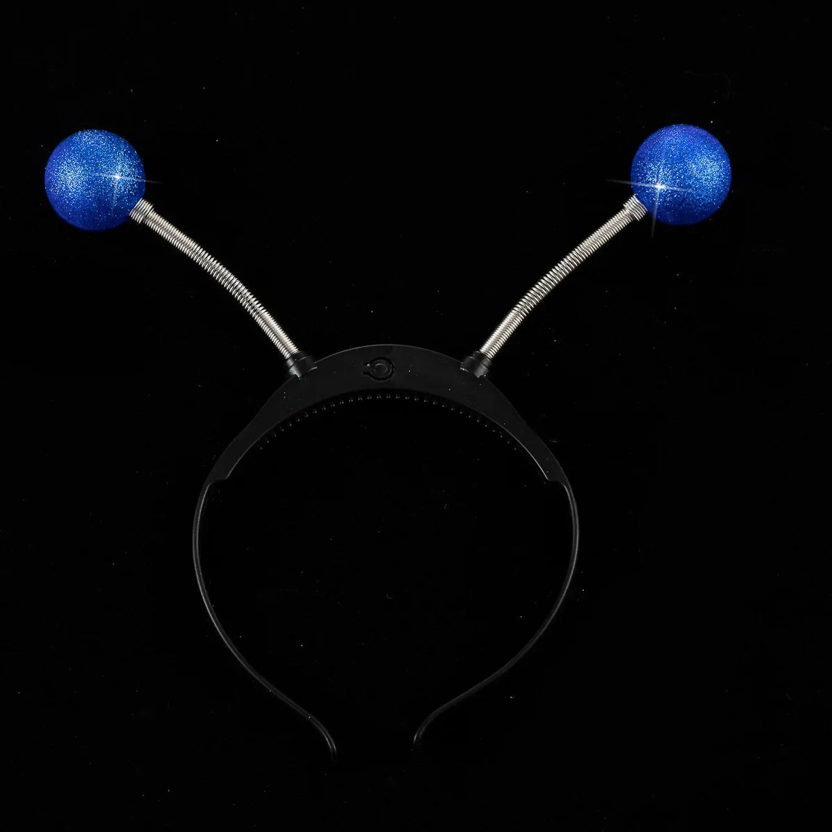 Light Up Alien Antenna Headband LED Glow Party Costume Set LED Costume Headband Babs blue