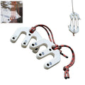 Hunting Hoist Block & Tackle System – Manual Outdoor Lift Hunting Hoist System Babs WHITE
