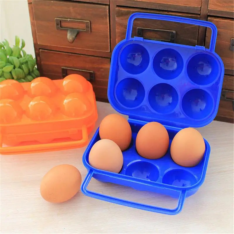 Portable Plastic Egg Carrier Container – Camping & Kitchen Egg Storage Container Babs