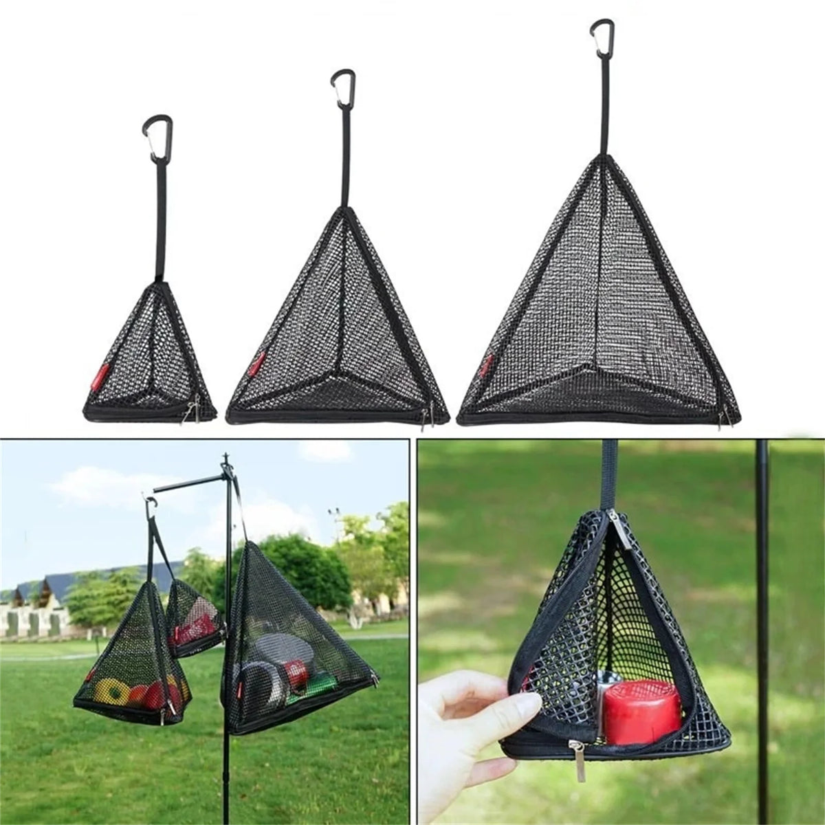 Camping Hanging Mesh Drying Net – Foldable Outdoor Organizer Camping Drying Net Babs