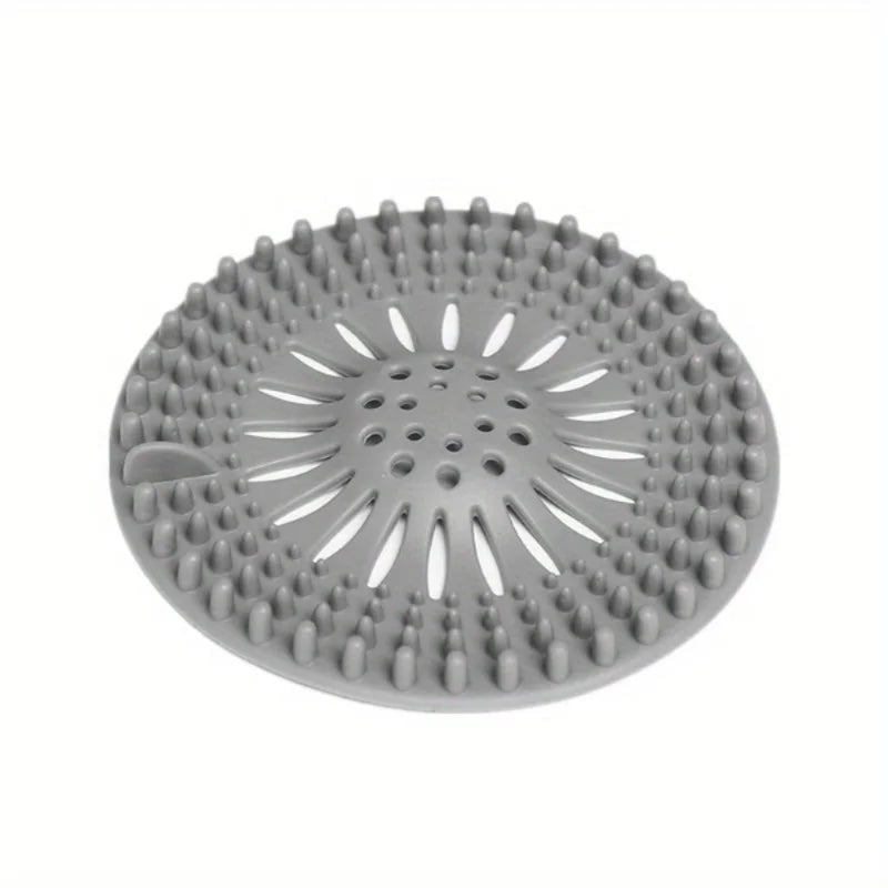 4-Pack Silicone Drain Hair Catcher Filter for Shower & Sink Drain Hair Catcher Babs
