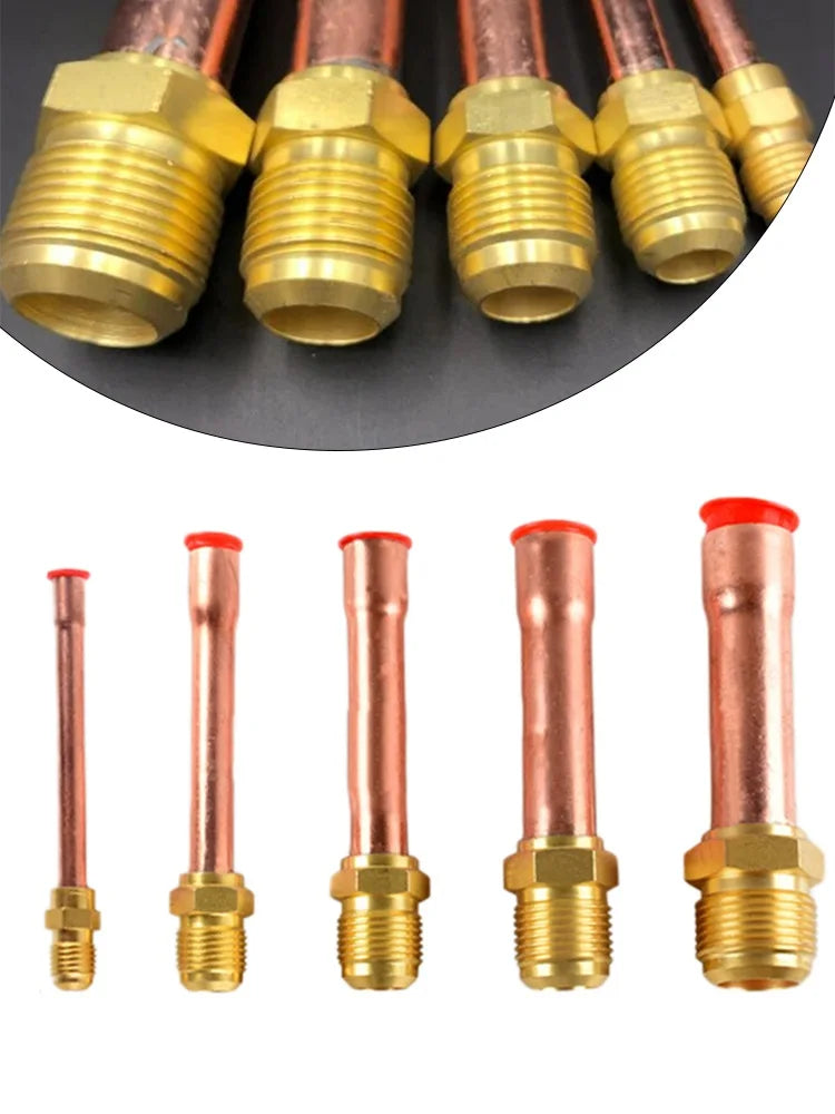SAE Copper Flare Fitting Adapter for AC – 1/4" to 5/8" Pipe Fitting Adapter Babs 1 4 SAE
