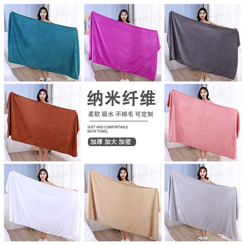 Thickened Microfiber Bath Towel – Absorbent & Quick Dry Microfiber Bath Towel Babs