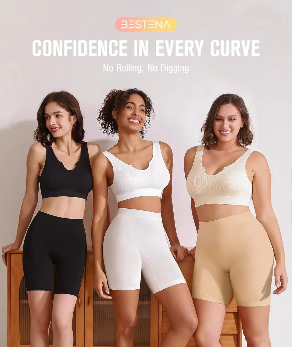 Women's High Waist Seamless Yoga Shorts | Tummy Control S–5XL Yoga Shorts Babs