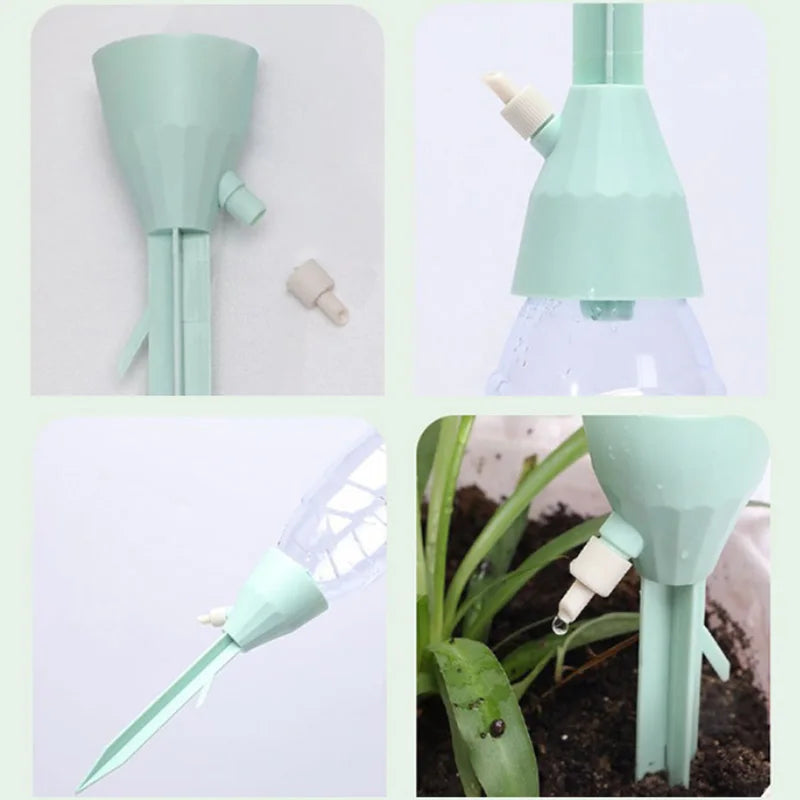 Adjustable Plant Watering Spikes – Auto Drip Irrigation (3 Pcs) Drip Irrigation Spike Babs