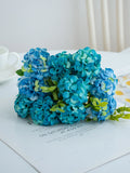 Artificial Silk Carnation Flowers – Wedding & Home Décor Artificial Silk Flowers Babs blue 3 pcs
