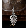 3D Brass Beetle Keychain & Bottle Opener – Stainless Steel Novelty Keychain Babs Pendant