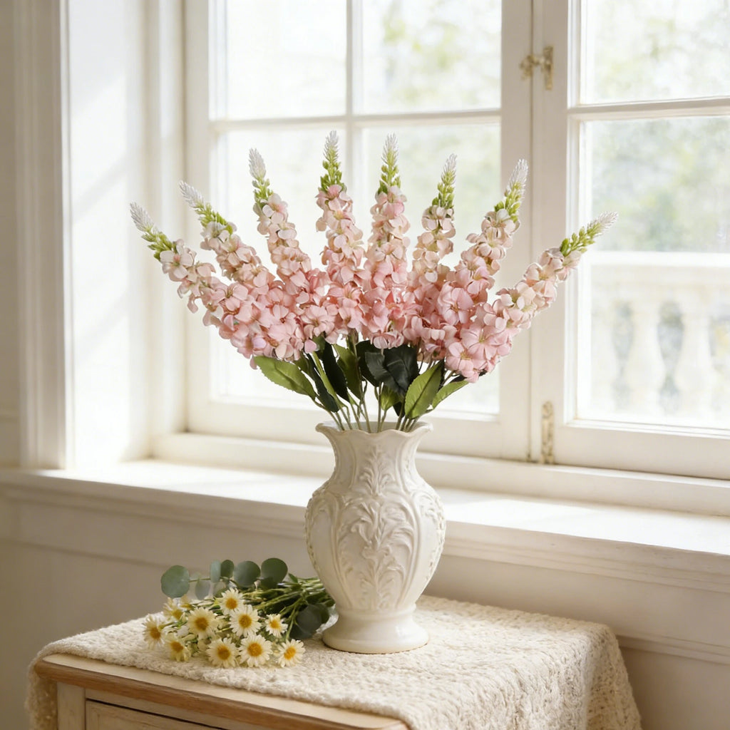 Artificial Hyacinth Silk Flower Garland – Wedding & Home Decor Artificial Flower Garland Babs