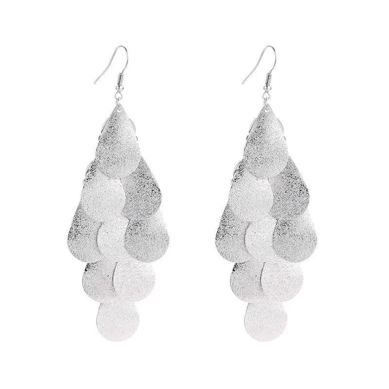 Bohemian Retro Long Dangle Tassel Earrings – Ethnic Vintage Dangle Earrings Babs