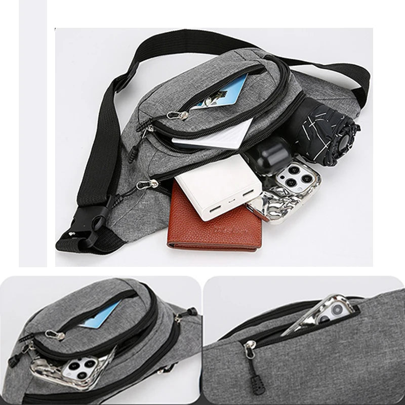Women's Crossbody Waist Bag – Sports Chest Belt Phone Wallet Crossbody Waist Bag Babs