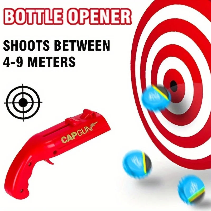 Funny Cap Gun Bottle Opener – Bar, Party & Gift Novelty Bottle Opener Babs